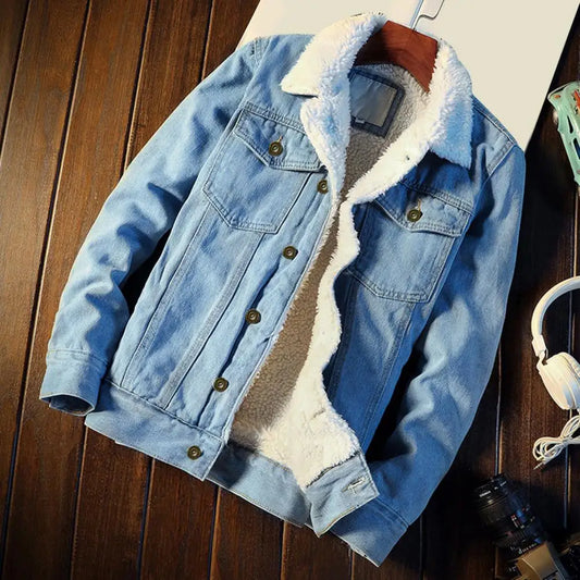 Luxe Lined Denim Jacket