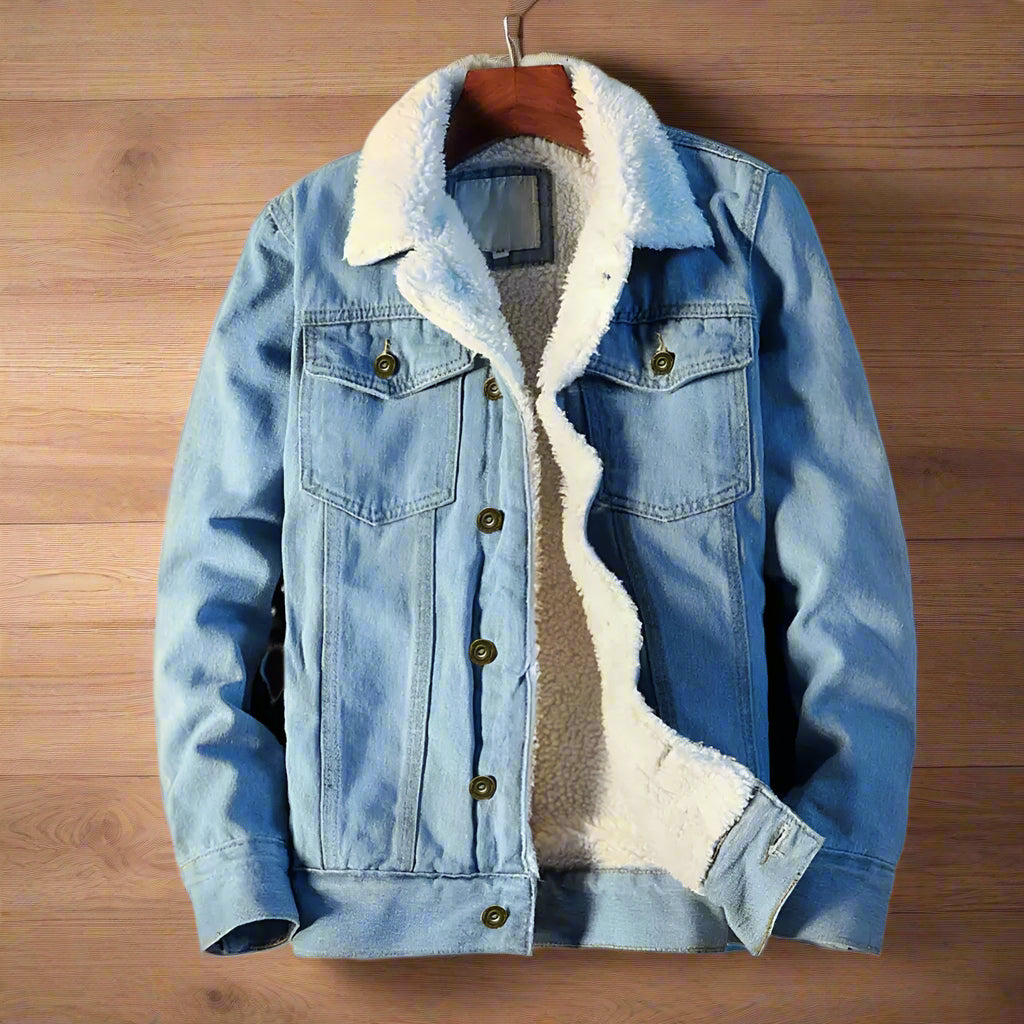 Luxe Lined Denim Jacket