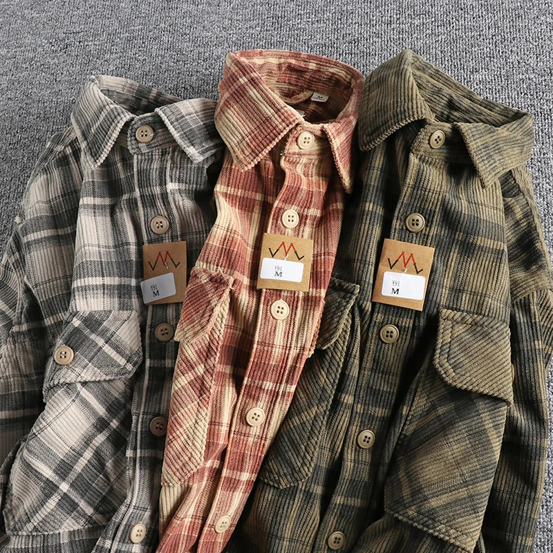 AH Corduroy Check