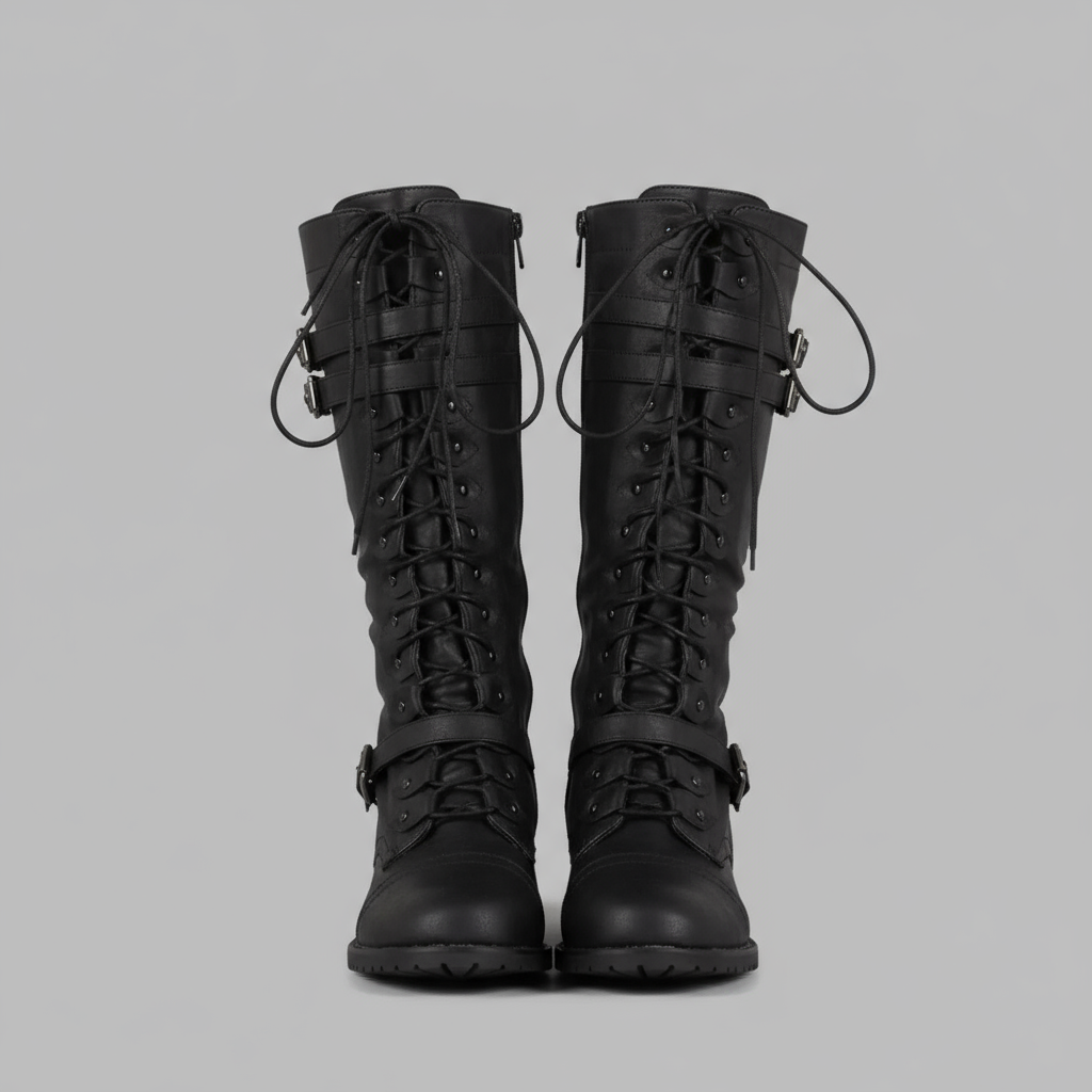 Emily | Stylish Winter Lace-Up Boots
