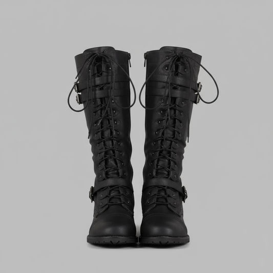 Emily | Stylish Winter Lace-Up Boots