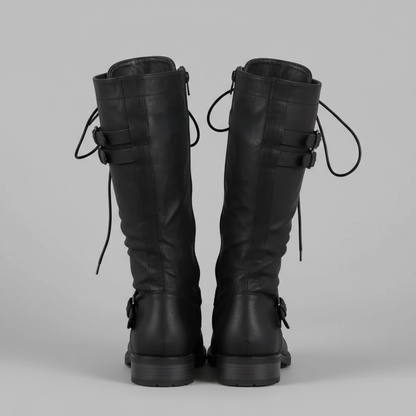Emily | Stylish Winter Lace-Up Boots