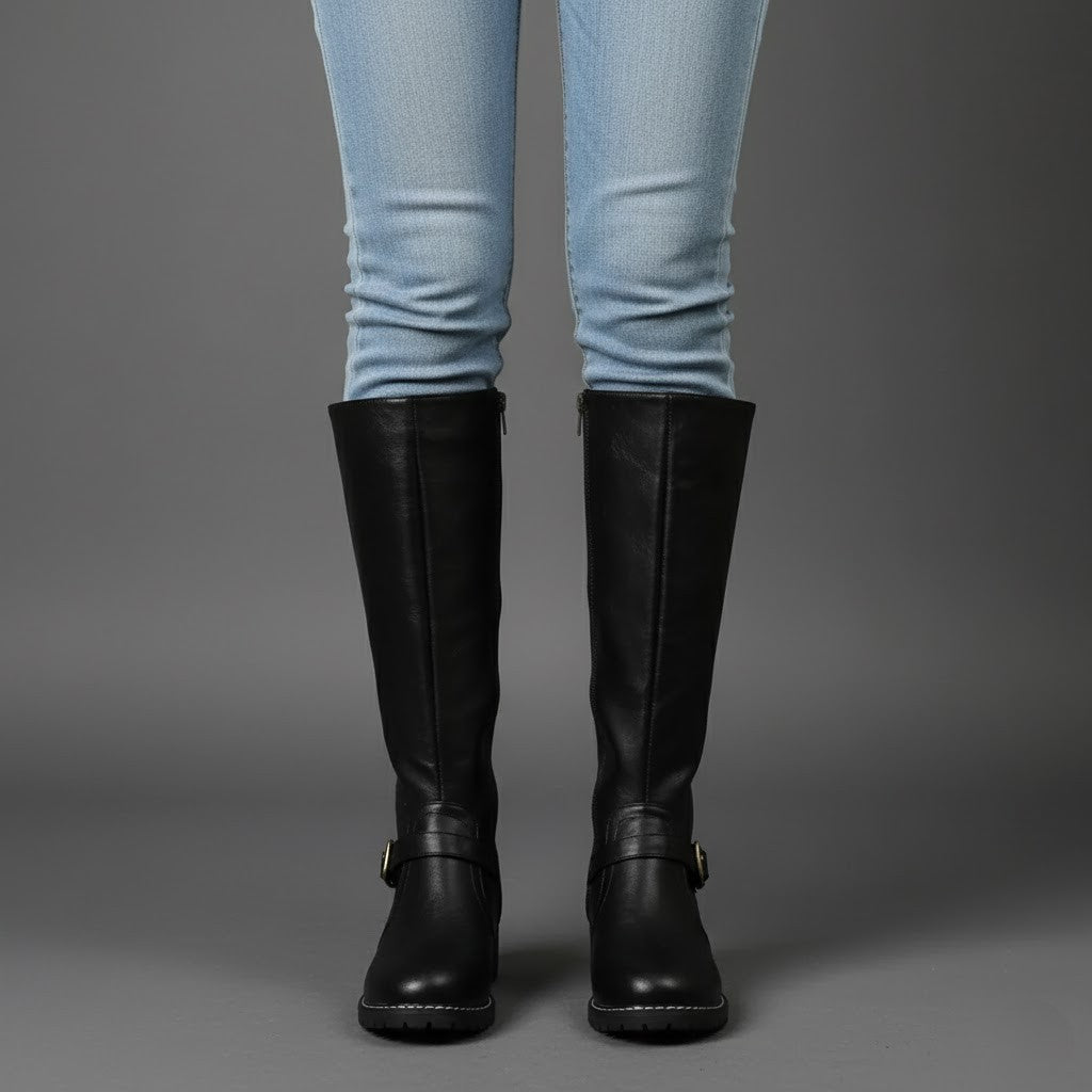 Hailey | Comfortable Winter Knee-High Boots