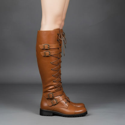 Emily | Stylish Winter Lace-Up Boots