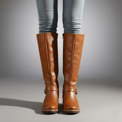 Hailey | Comfortable Winter Knee-High Boots